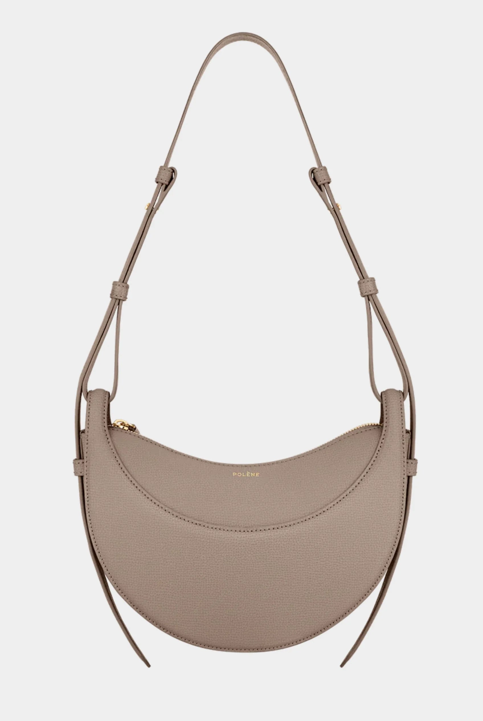 Women's Leather Hand Bag – Half Moon Design