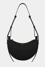 Women's Leather Hand Bag – Half Moon Design