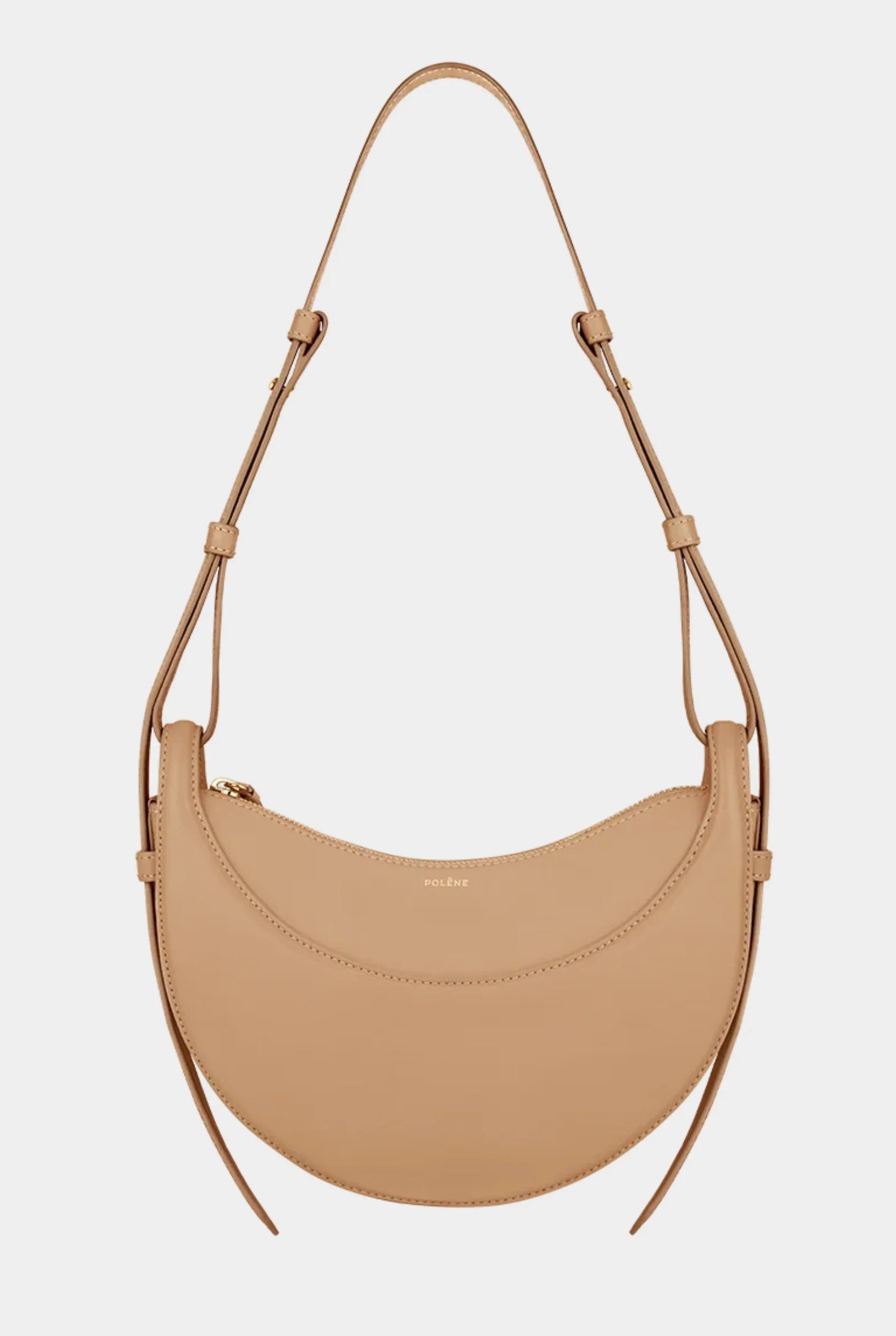 Women's Leather Hand Bag – Half Moon Design