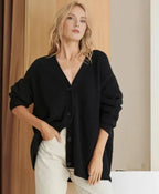Poppy | Soft Oversized Ribbed Cardigan