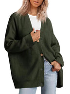 Poppy | Soft Oversized Ribbed Cardigan