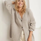 Poppy | Soft Oversized Ribbed Cardigan