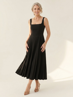 Grace Square Neck Midi Dress