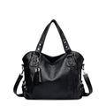 Women's Vegan Leather Tote Bag – Detachable Strap