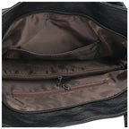 Women's Vegan Leather Tote Bag – Detachable Strap