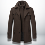 Men's Slim Fit Wool Blend Winter Coat