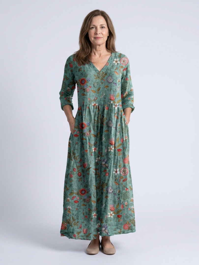 Bailey | Floral Pocket Maxi Dress