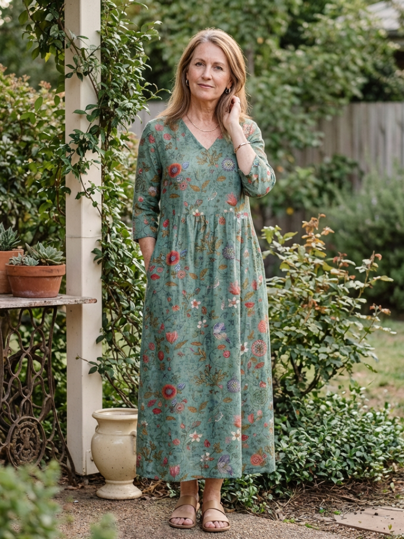 Bailey | Floral Pocket Maxi Dress