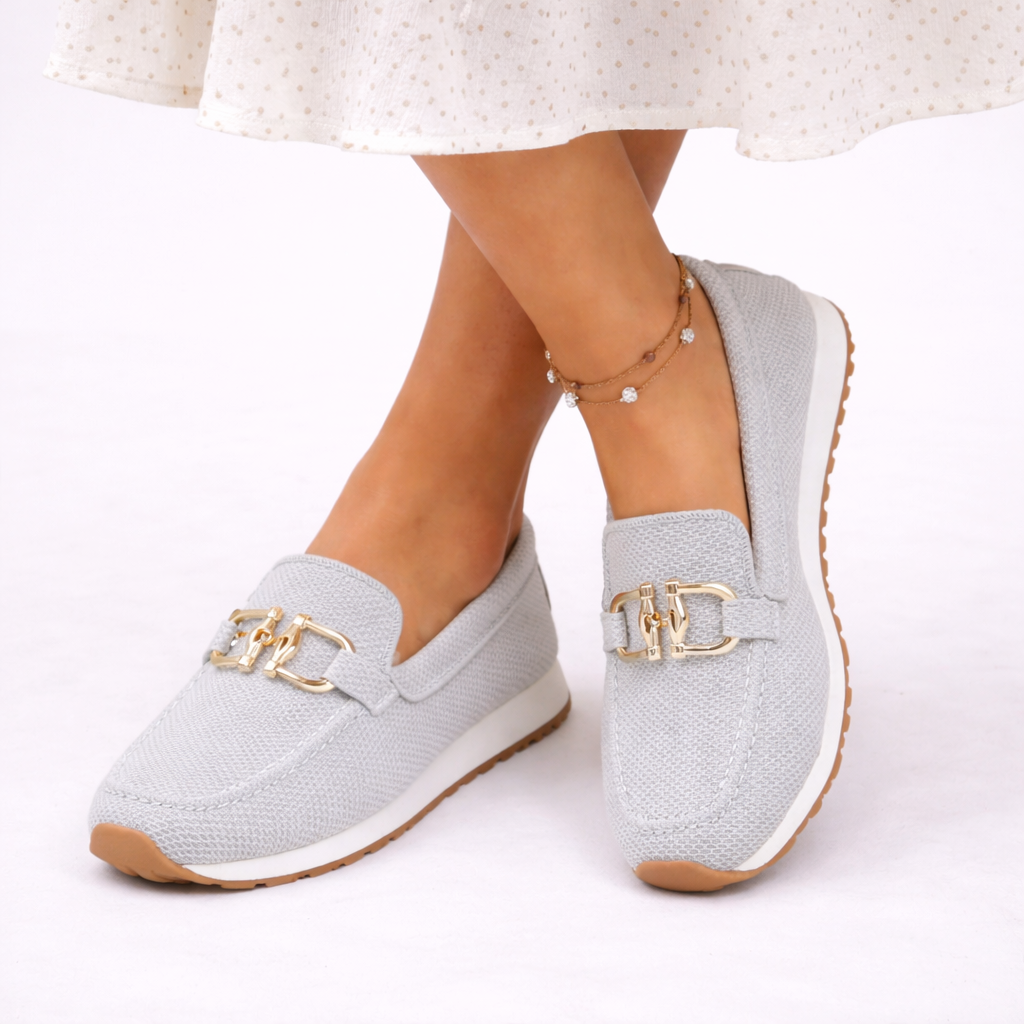 Women's Knit Orthopedic Loafers – Slip-On Comfort