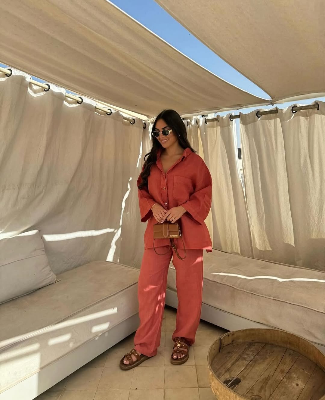 Linen | The Effortless Lapel & Wide-Leg Set