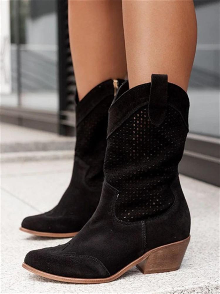 Freya | Lined Leather Ankle Boots