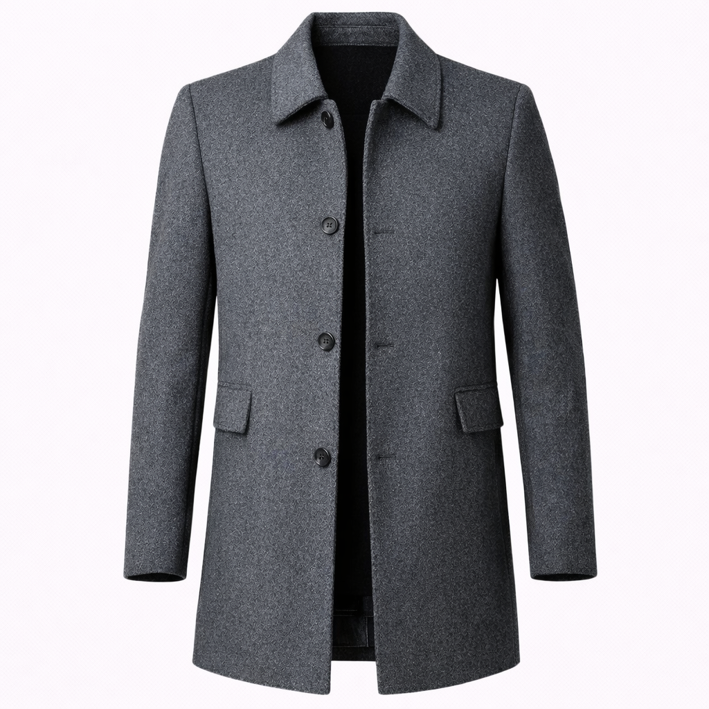 Men's Classic Wool Overcoat