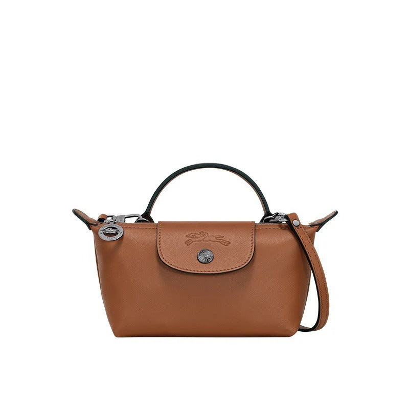 Foldable Mini Handbag - Lightweight Canvas Zip Bag