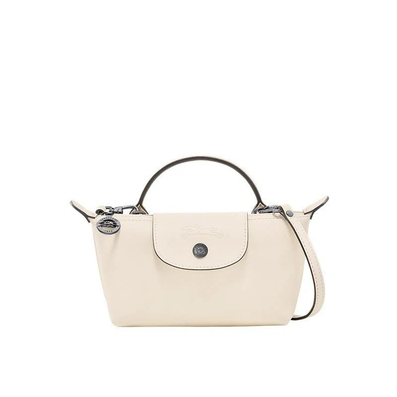 Foldable Mini Handbag - Lightweight Canvas Zip Bag
