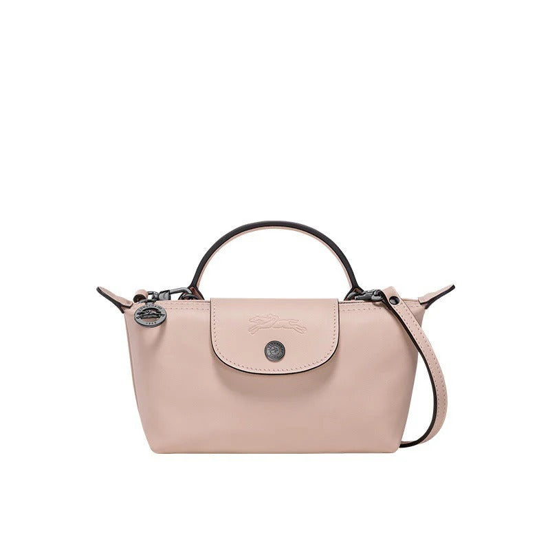 Foldable Mini Handbag - Lightweight Canvas Zip Bag