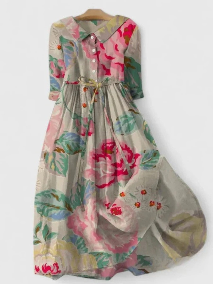 Amanda | Spring Flow Dress