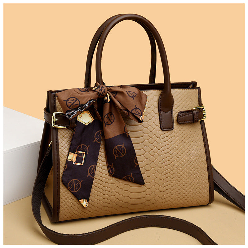The Christy 3-Compartment Vegan Leather Handbag