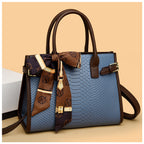 The Christy 3-Compartment Vegan Leather Handbag