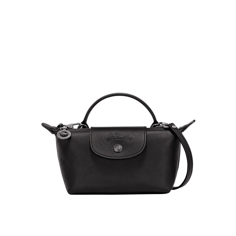 Foldable Mini Handbag - Lightweight Canvas Zip Bag