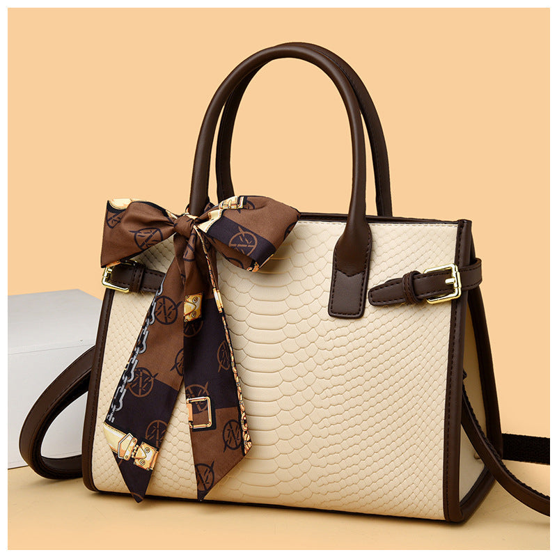 The Christy 3-Compartment Vegan Leather Handbag
