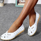 Breathable Leather Cushioned Loafers