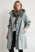 Evelyn | Oversize Hooded Waterproof Raincoat