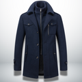 Men's Slim Fit Wool Blend Winter Coat