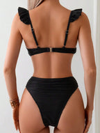 Women's Twist Front Bikini Set – Push-Up