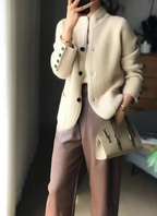Poppy | Button Front Soft Knit Cardigan
