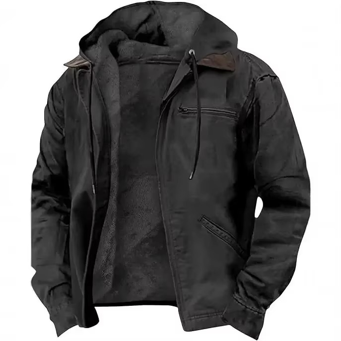 Men's Heavyweight Hooded Workwear Jacket