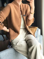 Poppy | Button Front Soft Knit Cardigan