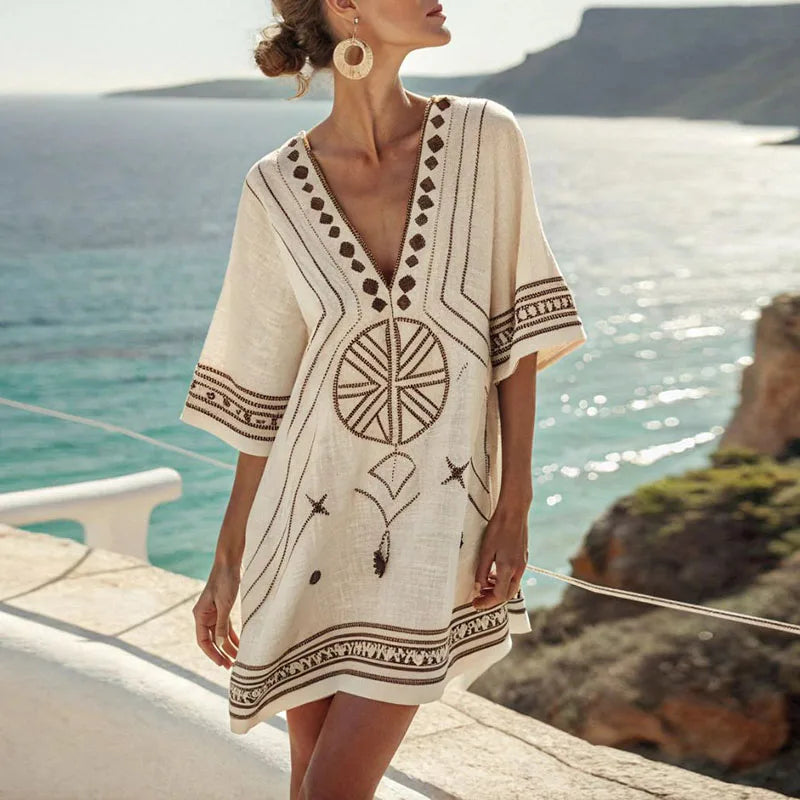 Carisa | Elegant Beach Dress for a Stylish Summer Look