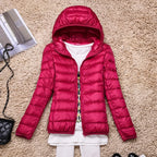 Women's Featherlight Hooded Down Jacket – Packable