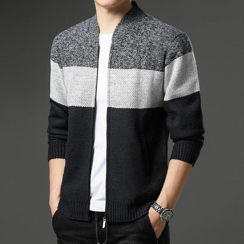 Men's Italian Wool Relaxed Cardigan