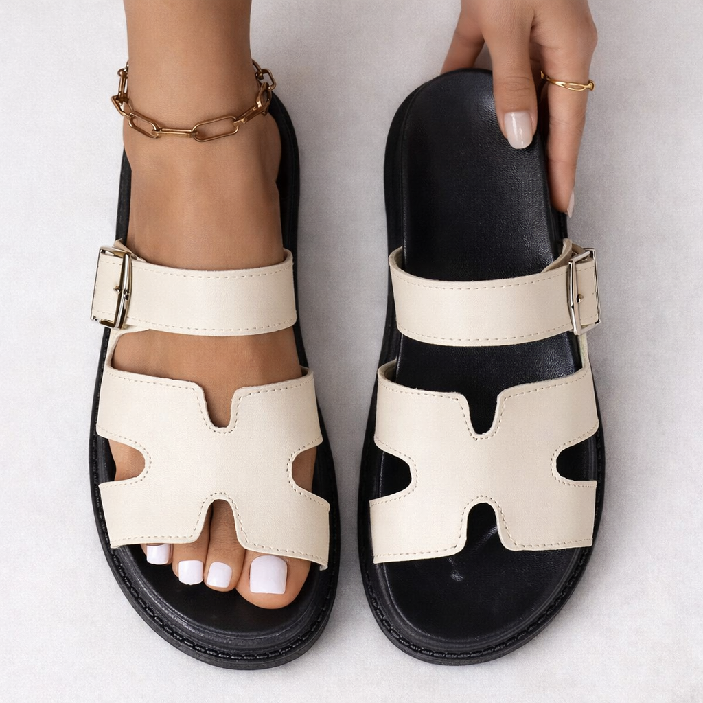 Women's Platform Cut-Out Sandals