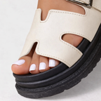 Women's Platform Cut-Out Sandals