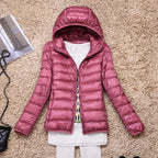 Women's Featherlight Hooded Down Jacket – Packable
