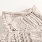 Women's Soft Cable Knit Turtleneck Jumper
