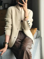 Poppy | Button Front Soft Knit Cardigan