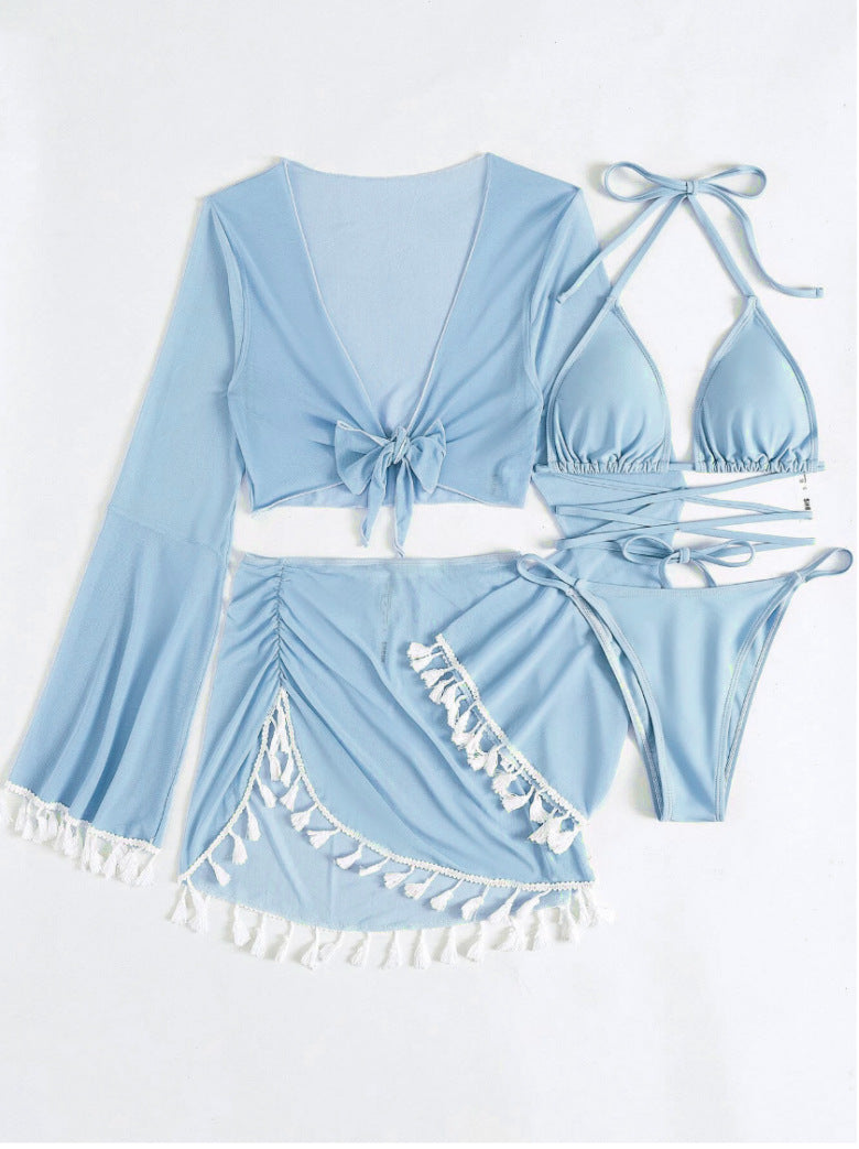 Women's Solid Bikini Top – Padded European Style