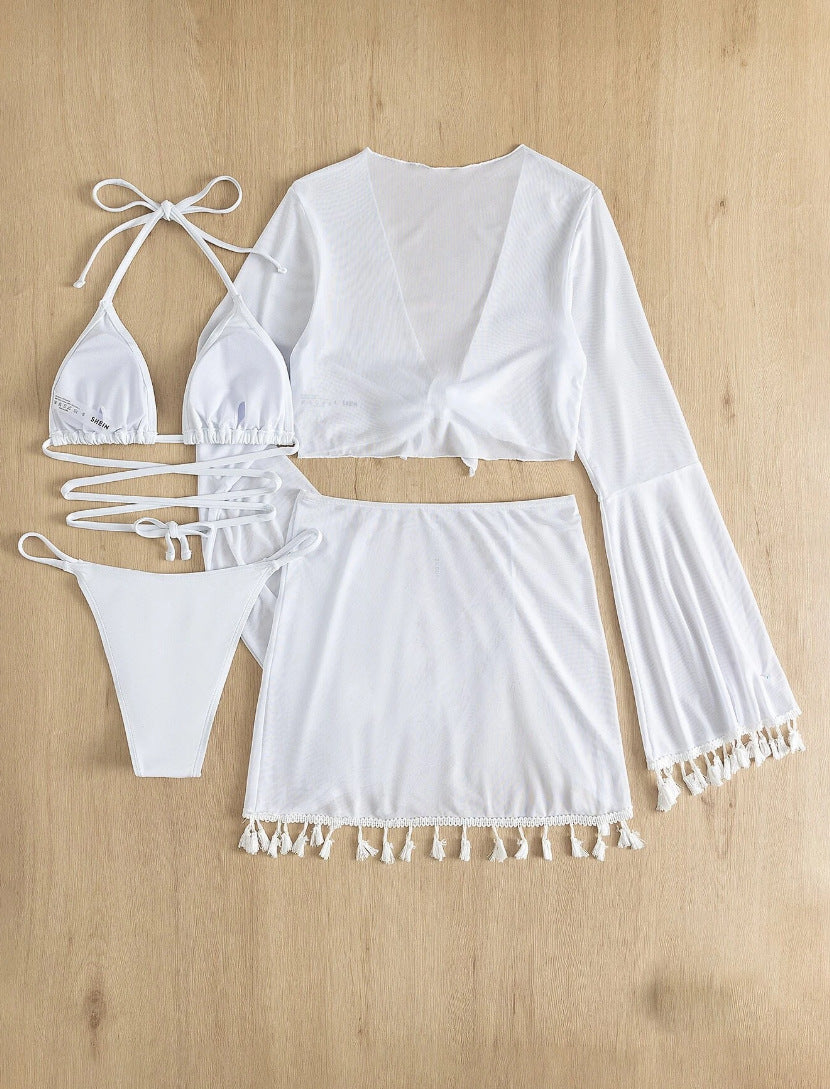 Women's Solid Bikini Top – Padded European Style