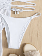 Women's Solid Bikini Top – Padded European Style