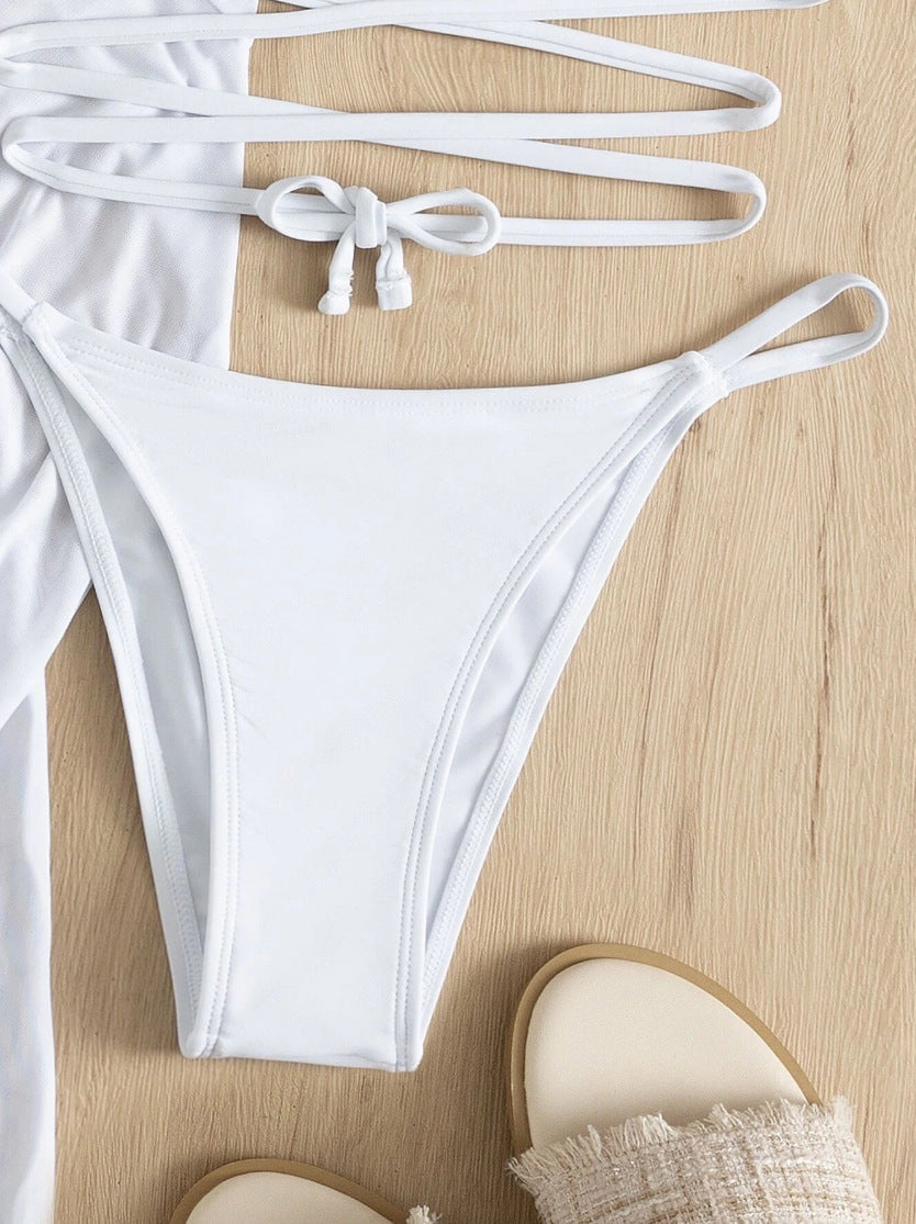 Women's Solid Bikini Top – Padded European Style