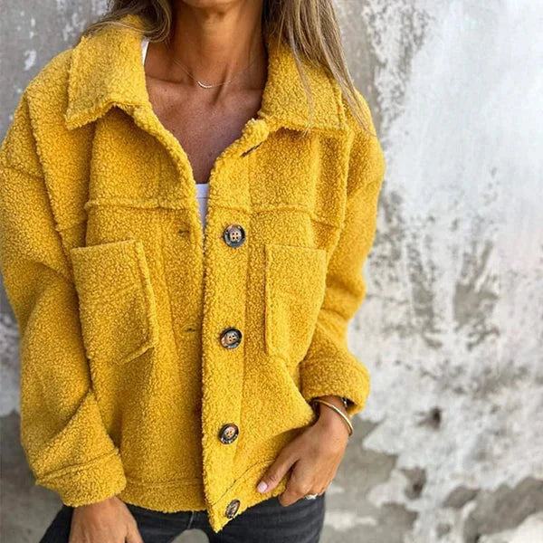 Women's Short Lapel Collar Jacket