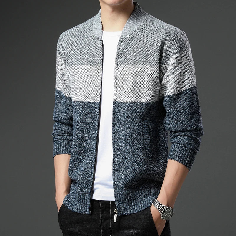 Men's Italian Wool Relaxed Cardigan