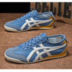 Men's Retro Suede Trim Sneakers