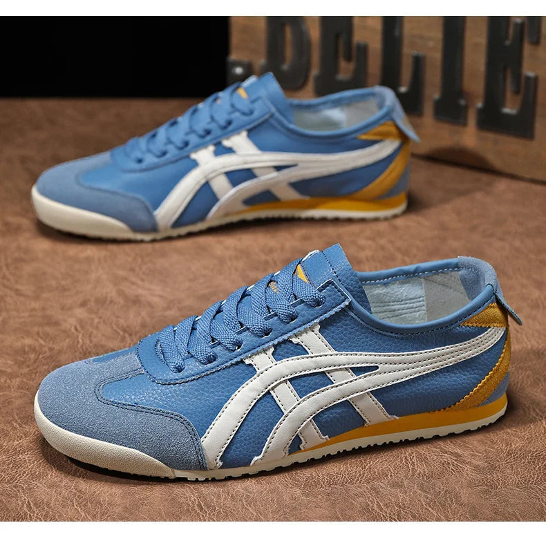 Men's Retro Suede Trim Sneakers