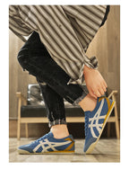 Men's Retro Suede Trim Sneakers
