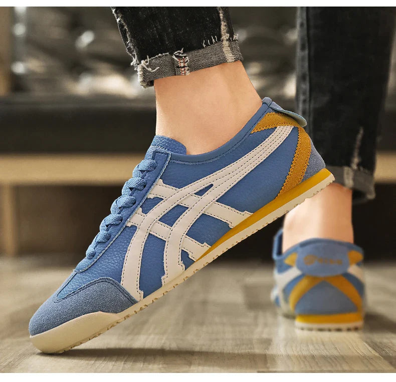 Men's Retro Suede Trim Sneakers