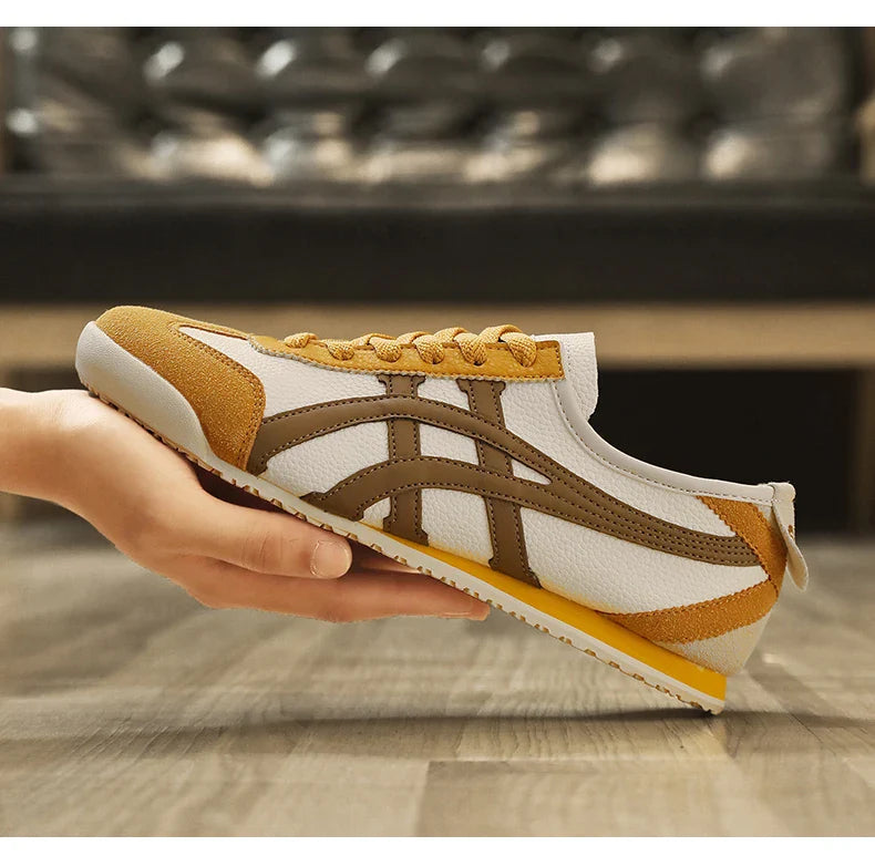 Men's Retro Suede Trim Sneakers